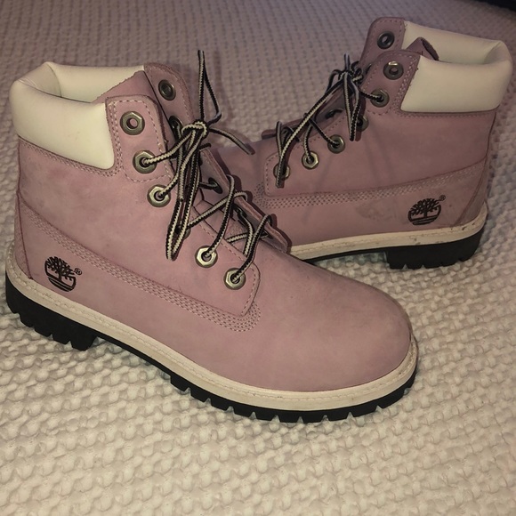 timberland pink work boots
